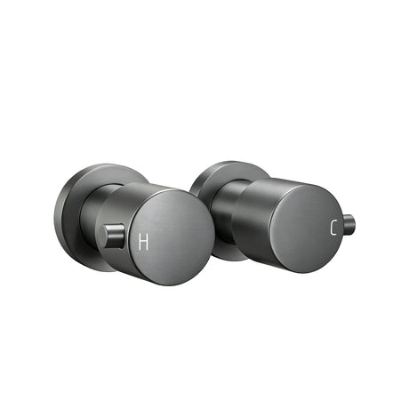 Shower Wall Tap - Brushed Gun Metal
