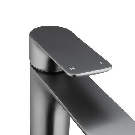 VOG Tall Basin Mixer - Brushed Gun Metal