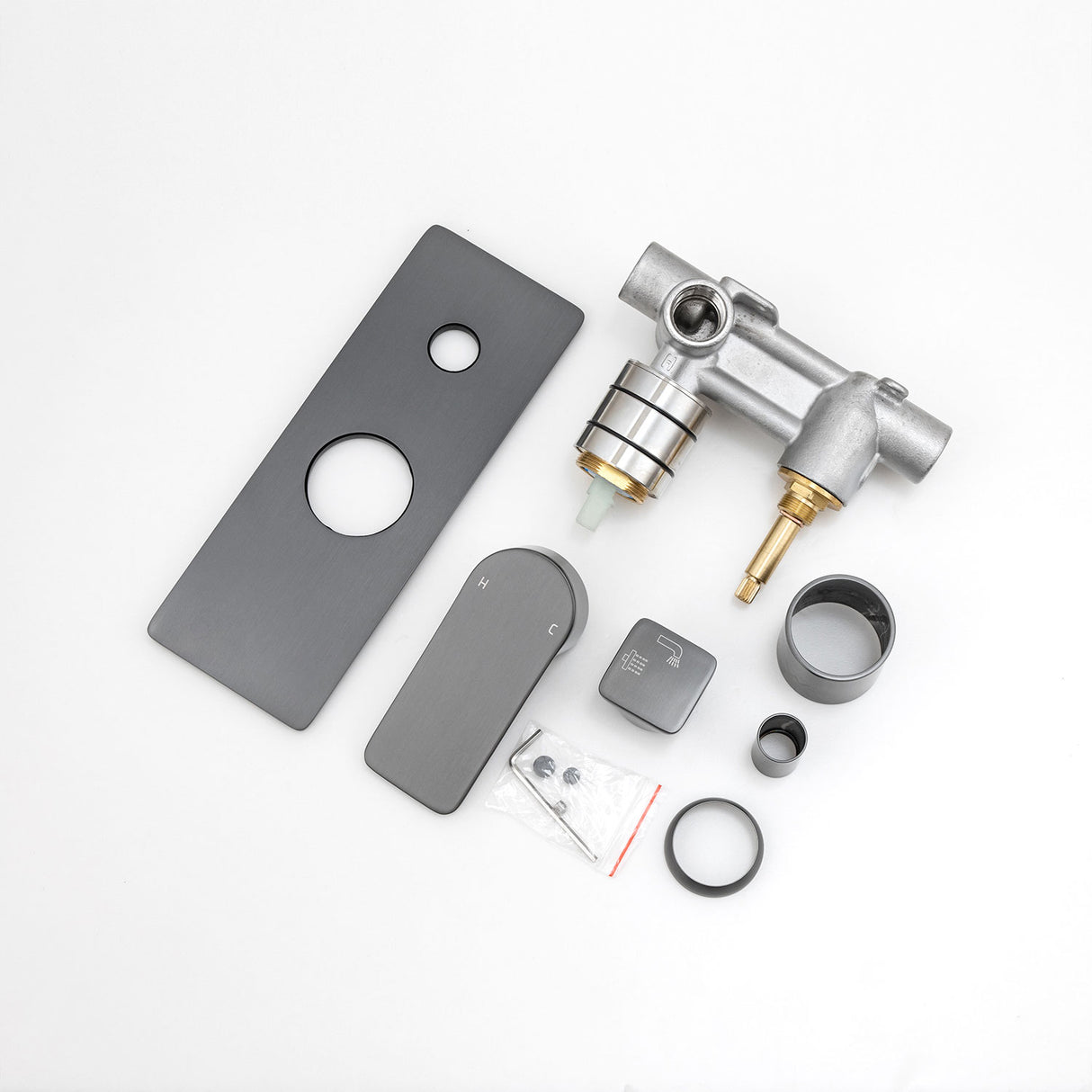 VOG Diverter Mixer - Brushed Gun Metal