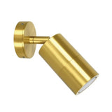 GU10 Exterior Wall Pillar Spot Lights (Solid Polished Brass) IP65