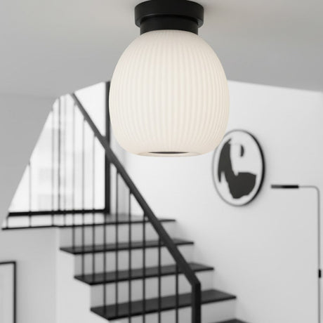 Garman 1 Light Batten Fix Black