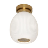 Garman 1 Light Batten Fix Gold