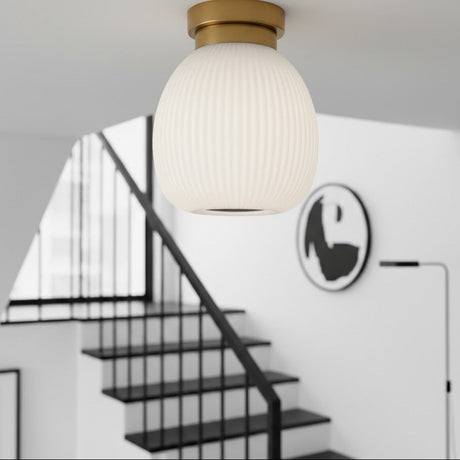 Garman 1 Light Batten Fix Gold