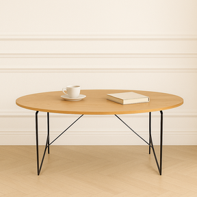 Georgina Steel Base Coffee Table