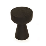 Gifu Stump Oak Wood Side Table - 0.48m