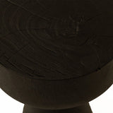 Gifu Stump Oak Wood Side Table - 0.48m