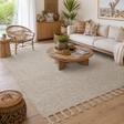 Goa Plush Diamond Ash Rug