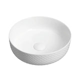 Golf Gloss White Basin (Round: 355x355x120)