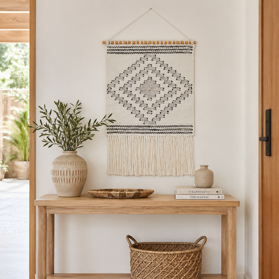 Grace White Wall Hanging
