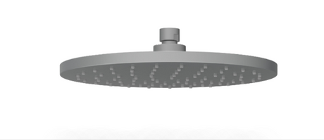 Otus Round Overhead Shower 200mm - Brushed Gun Metal