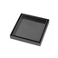 Shower Grate Floor Waste Drain Smart Insert Tile 120*120mm - Brushed Gun Metal