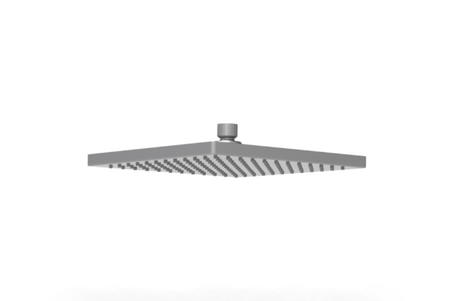 Rosa Square Overhead Shower 200mm - Brushed Gun Metal