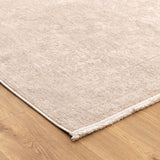 Heritage Distressed Medallion Beige Rug - H102