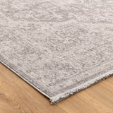 Heritage Distressed Medallion Grey Runner- H103