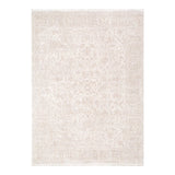 Heritage Distressed Border Beige Rug - H106