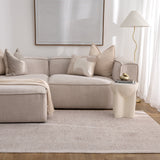 Heritage Distressed Border Beige Rug - H106