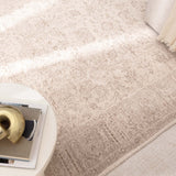 Heritage Distressed Border Beige Rug - H106
