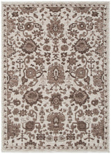Horizon Ivory Brown Traditional Rug H107
