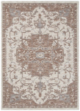 Horizon Ivory Beige Medallion Rug H114