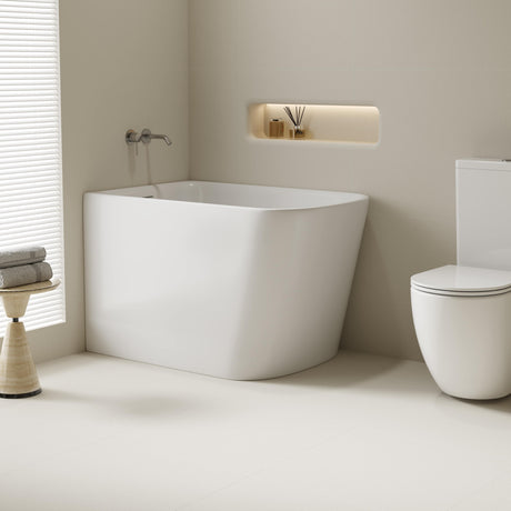 HARVARD Rectangular Corner Bathtub (Left Corner/Gloss White) (1000/1100/1300mm)