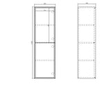 HAVANA Tall Boy 1200mm Sable Walnut