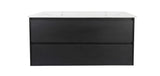 HERA MDF Wall Hung Vanity Cabinet Black Oak (All Sizes)
