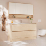 Hera Floor Standing Vanity-Tas Oak-600-750-900-1200-1500mm