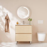Hera Floor Standing Vanity-Tas Oak-600-750-900-1200-1500mm
