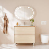 Hera Floor Standing Vanity-Tas Oak-600-750-900-1200-1500mm