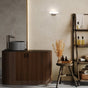 HELSINKI: City Series LED Tri-CCT Interior Curved Up/Down Dimmable Wall Light