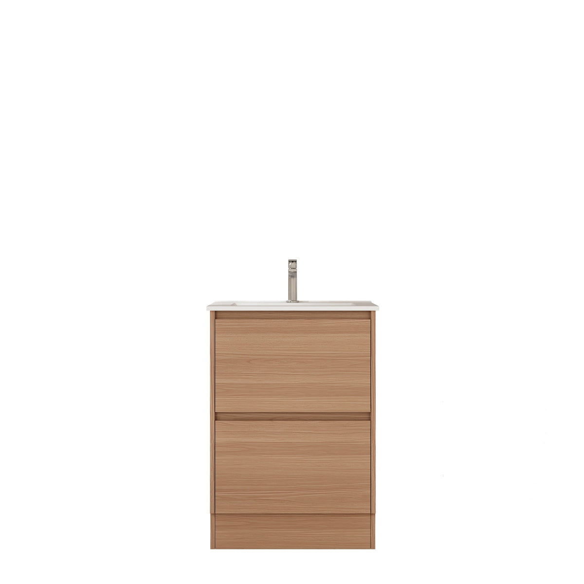 HERA Floor Standing Vanity Cabinet Elegant Oak 