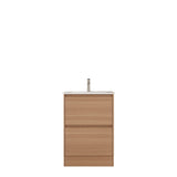 HERA Floor Standing Vanity Cabinet Elegant Oak 
