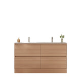 HERA Floor Standing Vanity Cabinet Elegant Oak