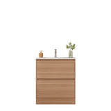 HERA Floor Standing Vanity Cabinet Elegant Oak 