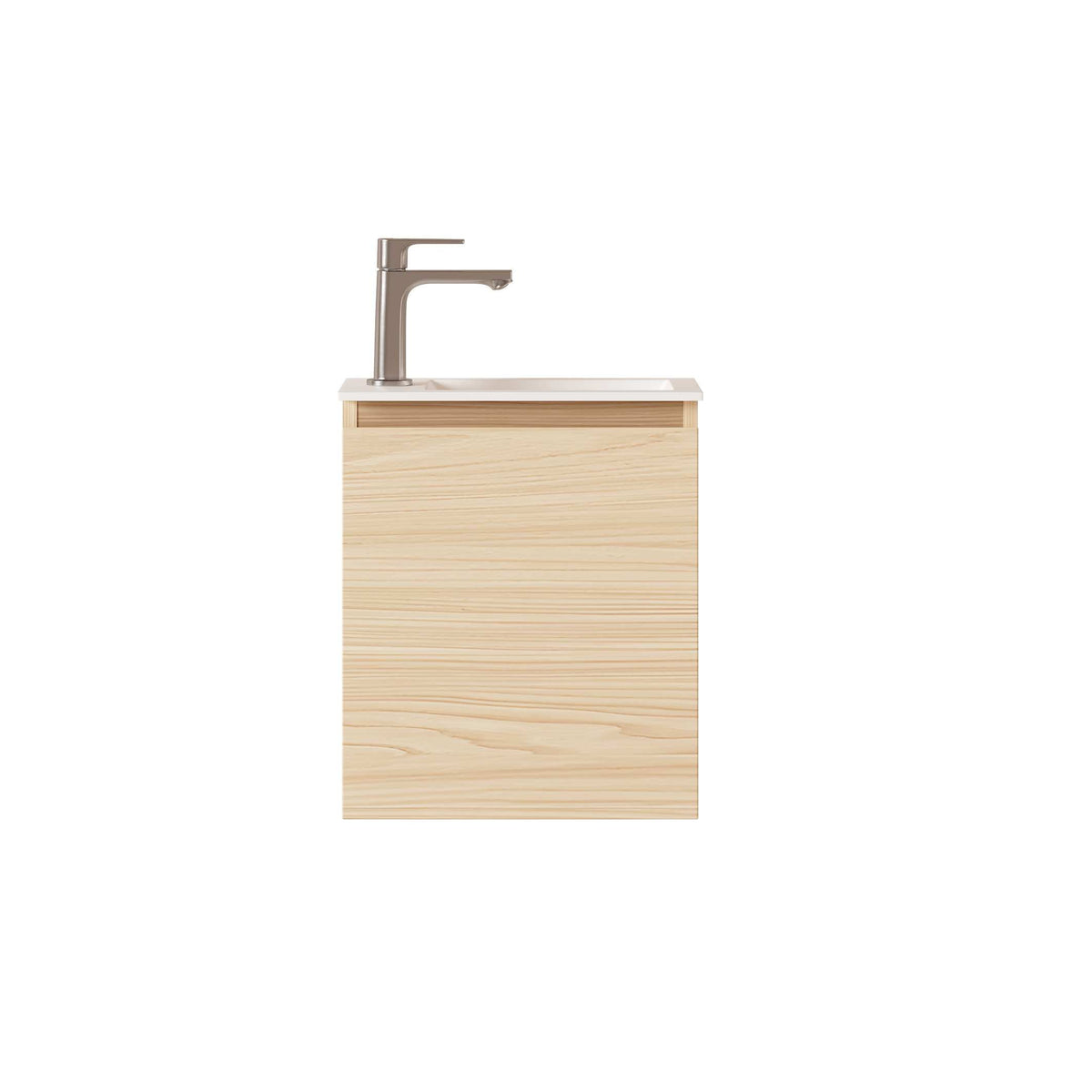 HERA MDF SLIM Wall Hung Vanity Cabinet Tas Oak