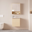 HERA MDF SLIM Wall Hung Vanity Cabinet Tas Oak