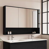 HERA Shaving Cabinet Black Oak 