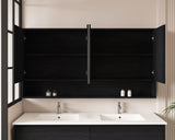 HERA Shaving Cabinet Black Oak