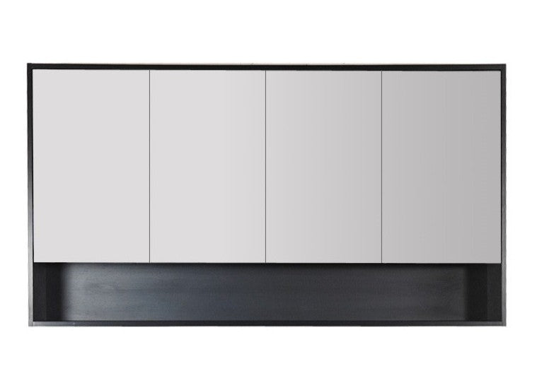 HERA Shaving Cabinet Black Oak
