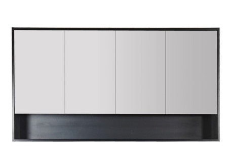HERA Shaving Cabinet Black Oak