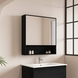 HERA Shaving Cabinet Black Oak