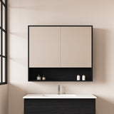 HERA Shaving Cabinet Black Oak
