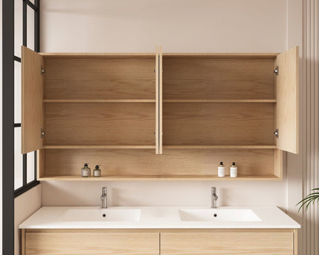 HERA Shaving Cabinet Tas Oak