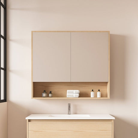 HERA Shaving Cabinet Tas Oak