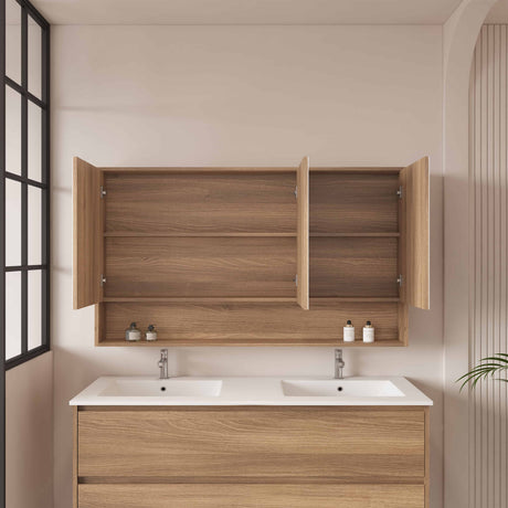 HERA Shaving Cabinet Elegant Oak