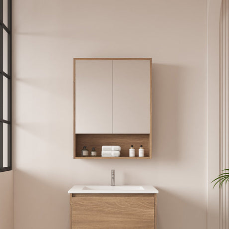 HERA Shaving Cabinet Elegant Oak