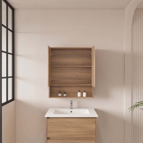 HERA Shaving Cabinet Elegant Oak