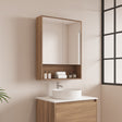 HERA Shaving Cabinet Elegant Oak