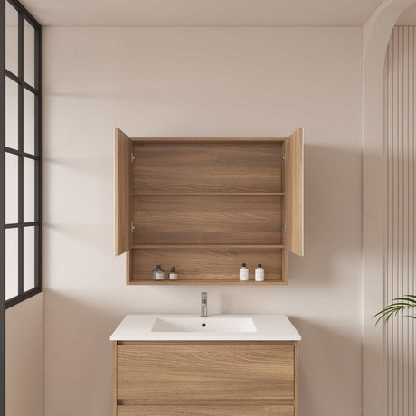 HERA Shaving Cabinet Elegant Oak