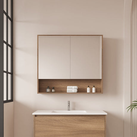 HERA Shaving Cabinet Elegant Oak